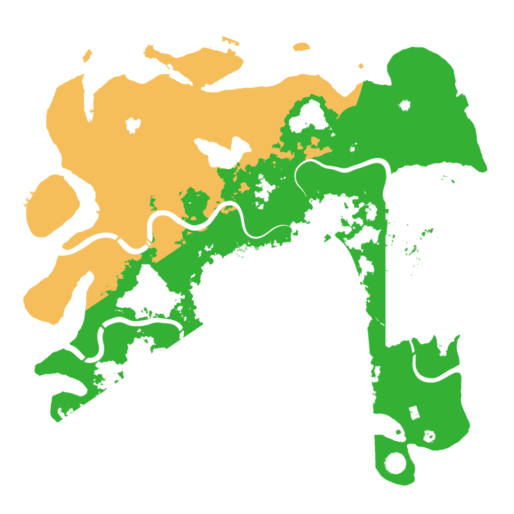 Biome Rust Map: Procedural Map, Size: 4250, Seed: 1363626833