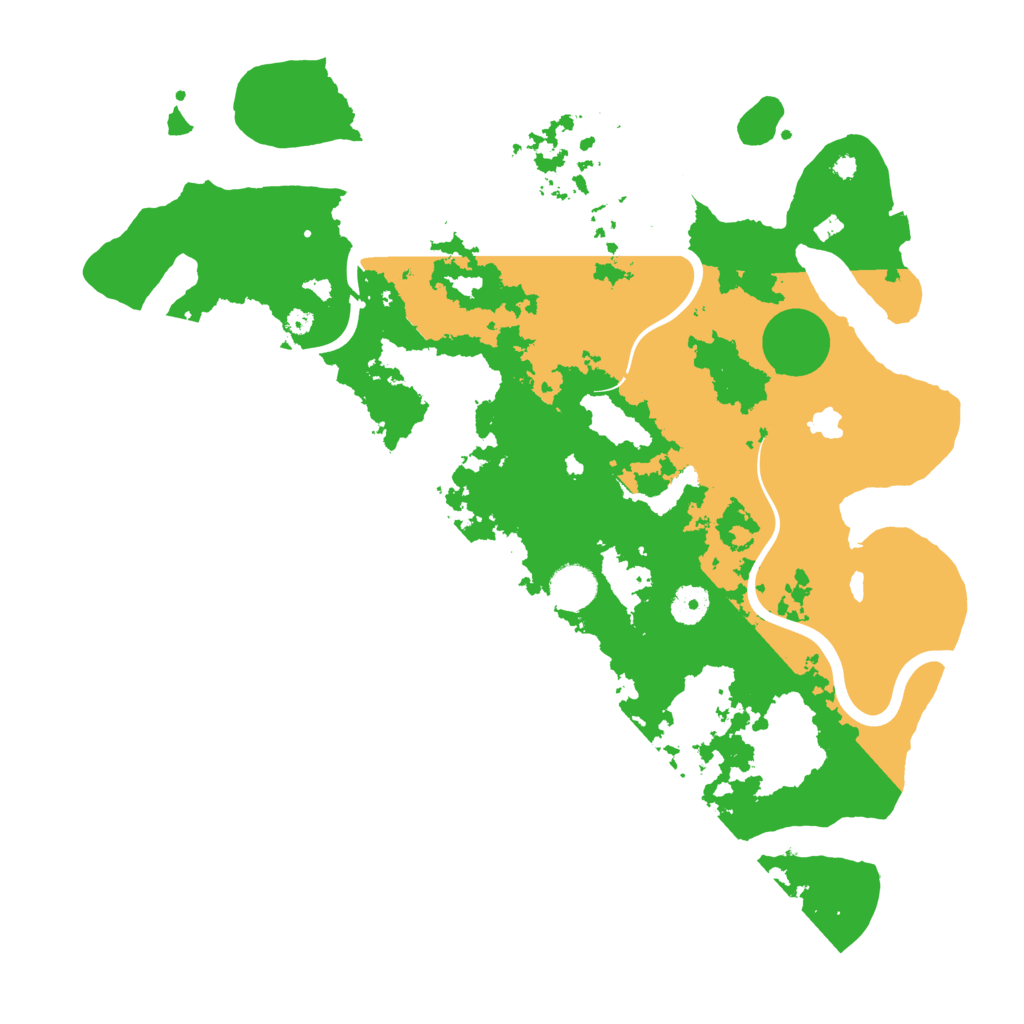 Biome Rust Map: Procedural Map, Size: 4000, Seed: 1278040307