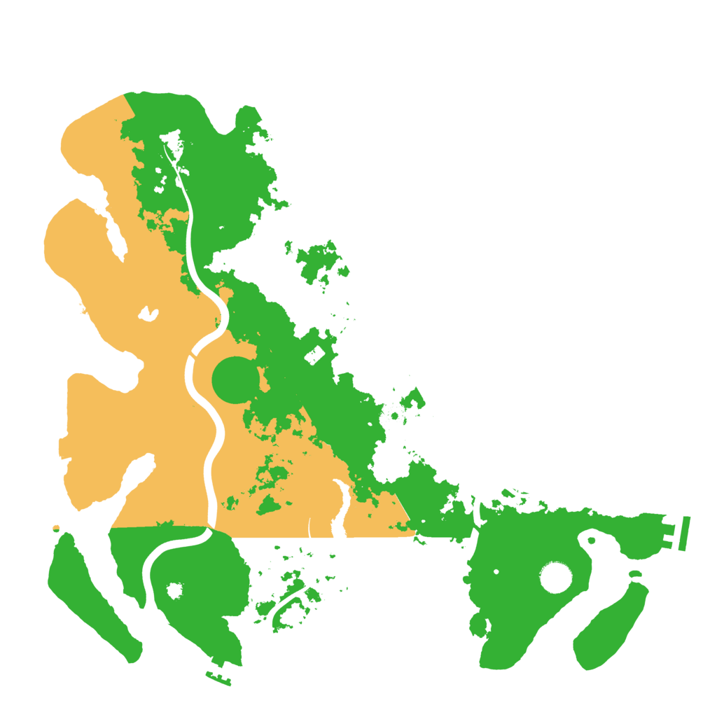 Biome Rust Map: Procedural Map, Size: 4000, Seed: 1953634012