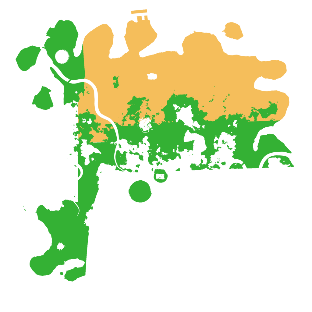 Biome Rust Map: Procedural Map, Size: 4000, Seed: 1518979145