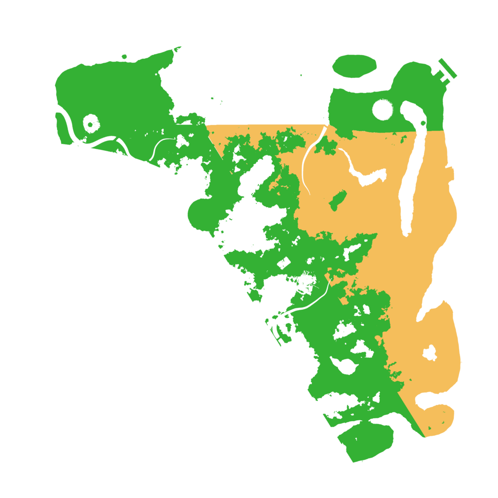Biome Rust Map: Procedural Map, Size: 4250, Seed: 648091743