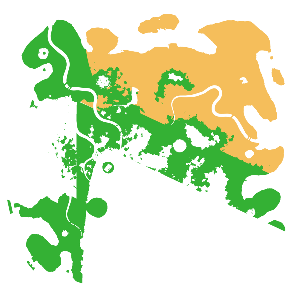 Biome Rust Map: Procedural Map, Size: 4250, Seed: 49993