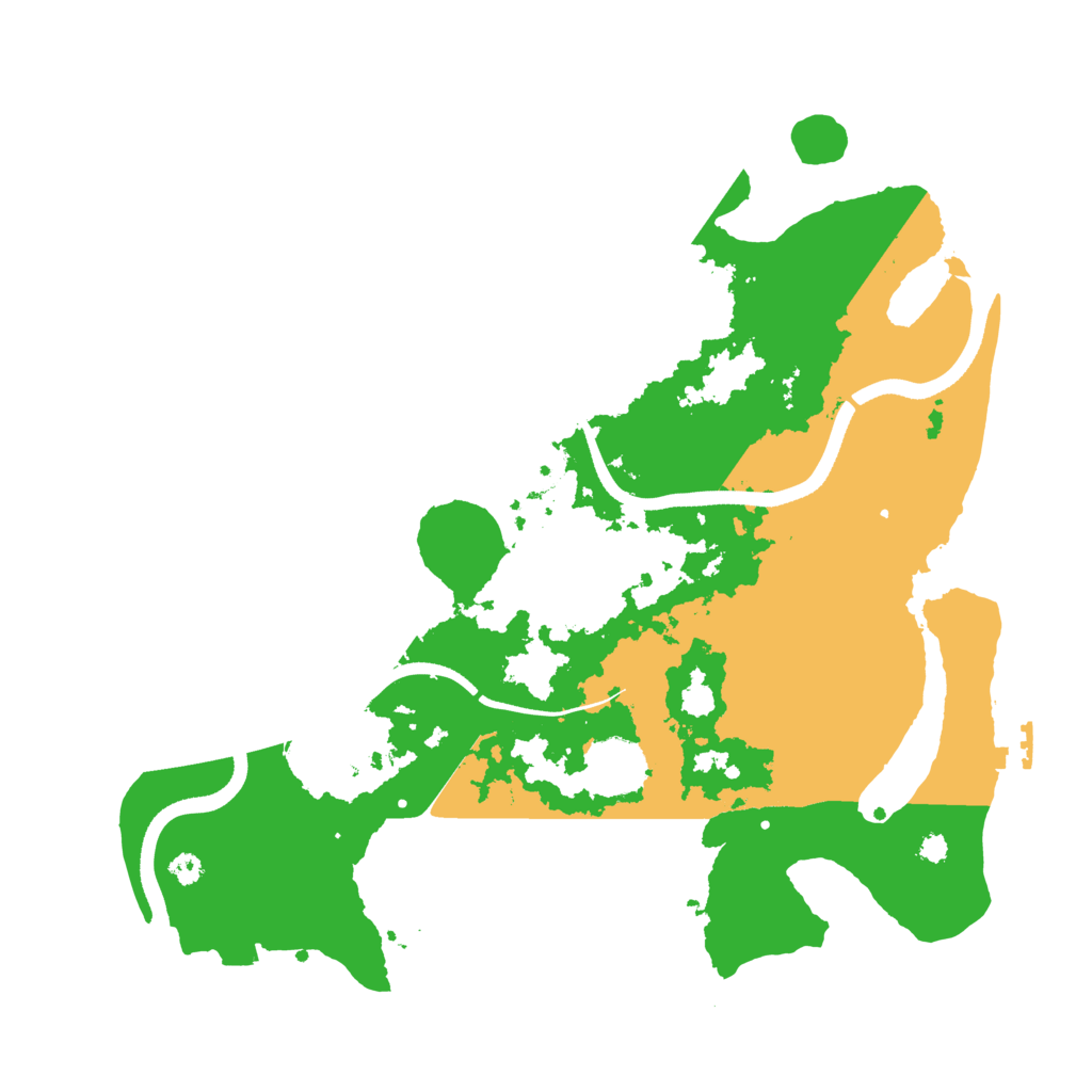 Biome Rust Map: Procedural Map, Size: 3500, Seed: 1398342395