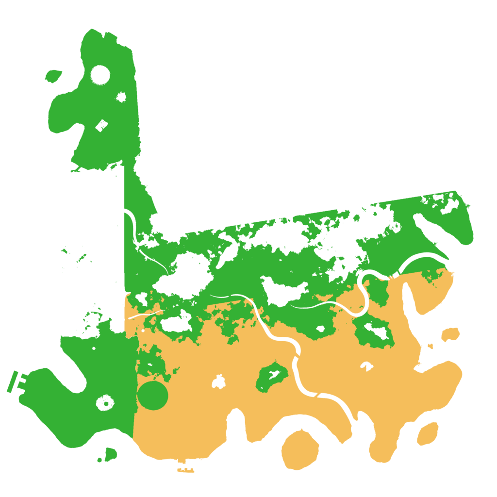 Biome Rust Map: Procedural Map, Size: 4500, Seed: 559172016