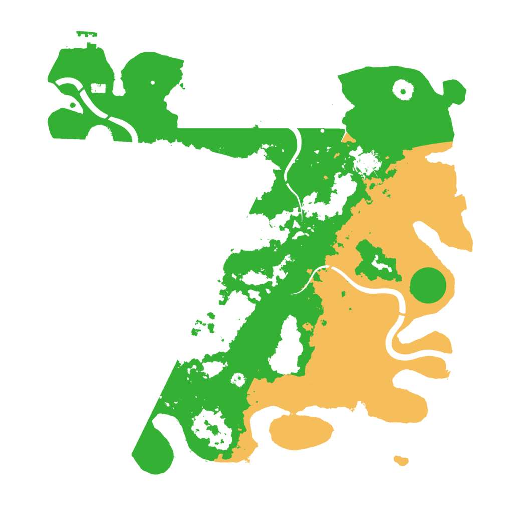Biome Rust Map: Procedural Map, Size: 3750, Seed: 1519192447