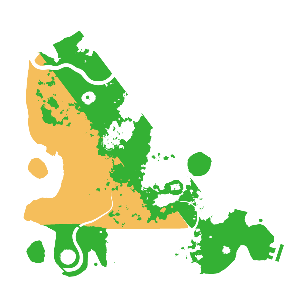 Biome Rust Map: Procedural Map, Size: 3500, Seed: 1641843219