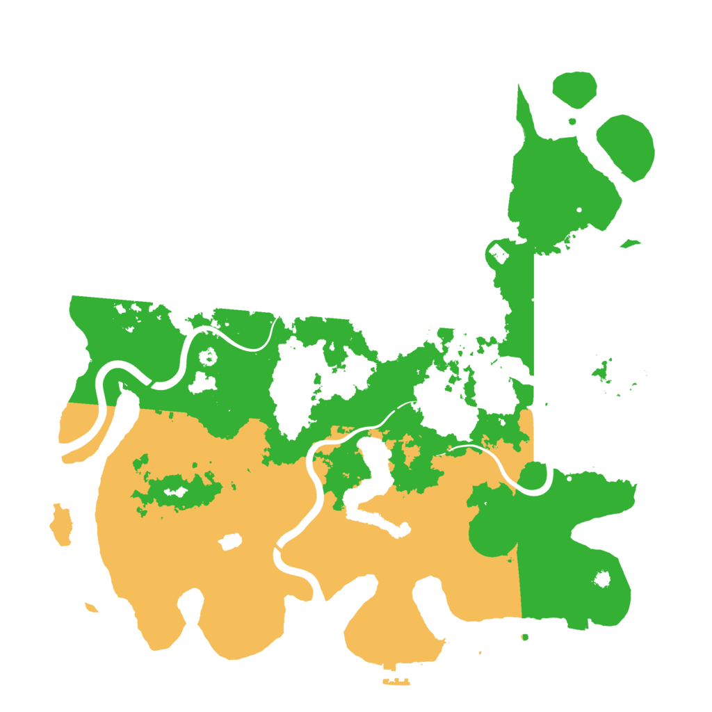 Biome Rust Map: Procedural Map, Size: 4000, Seed: 1057488128