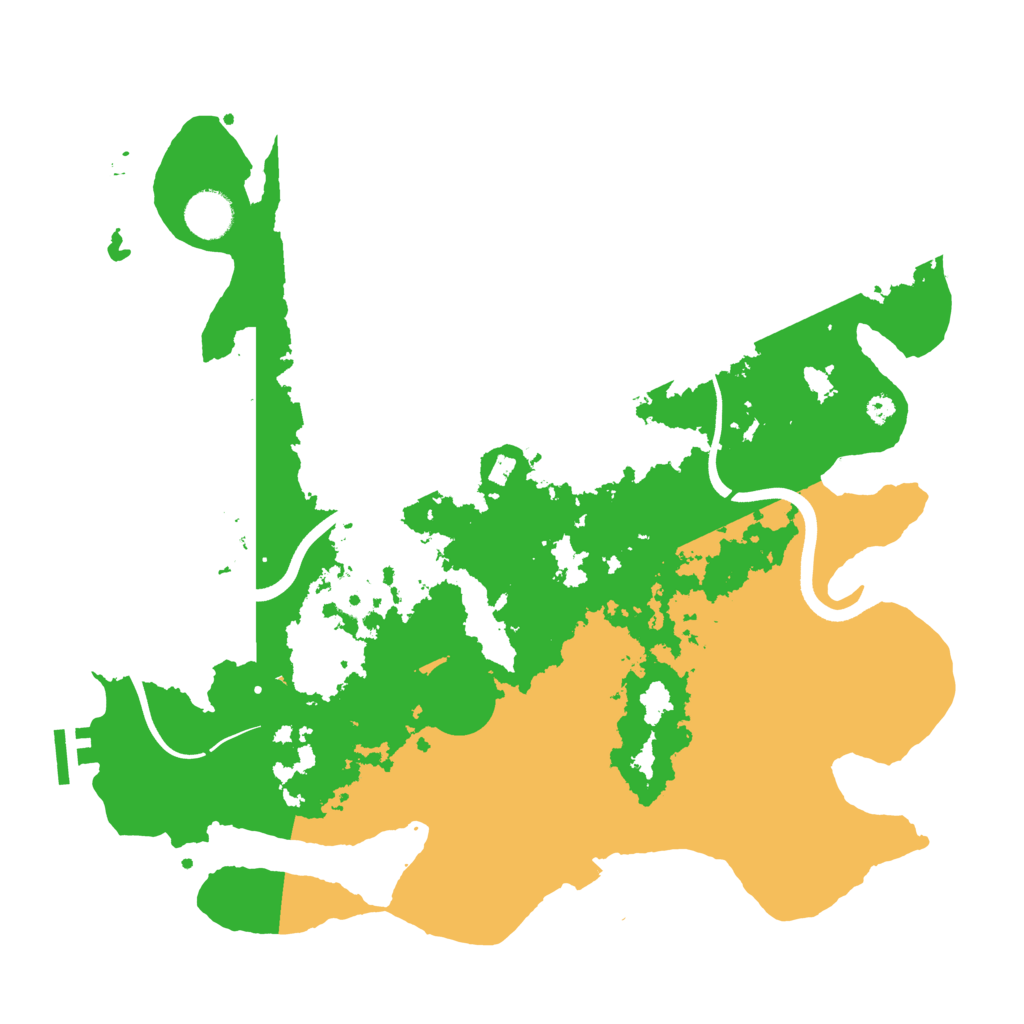 Biome Rust Map: Procedural Map, Size: 3750, Seed: 1066263962