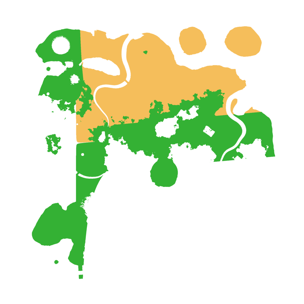 Biome Rust Map: Procedural Map, Size: 3000, Seed: 16456746