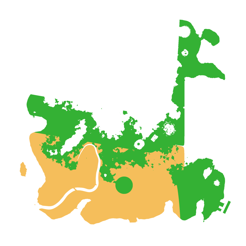 Biome Rust Map: Procedural Map, Size: 3750, Seed: 1200423757