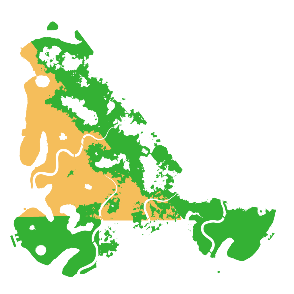 Biome Rust Map: Procedural Map, Size: 5000, Seed: 2123472251
