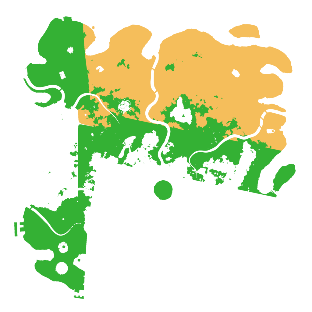 Biome Rust Map: Procedural Map, Size: 4500, Seed: 226534258