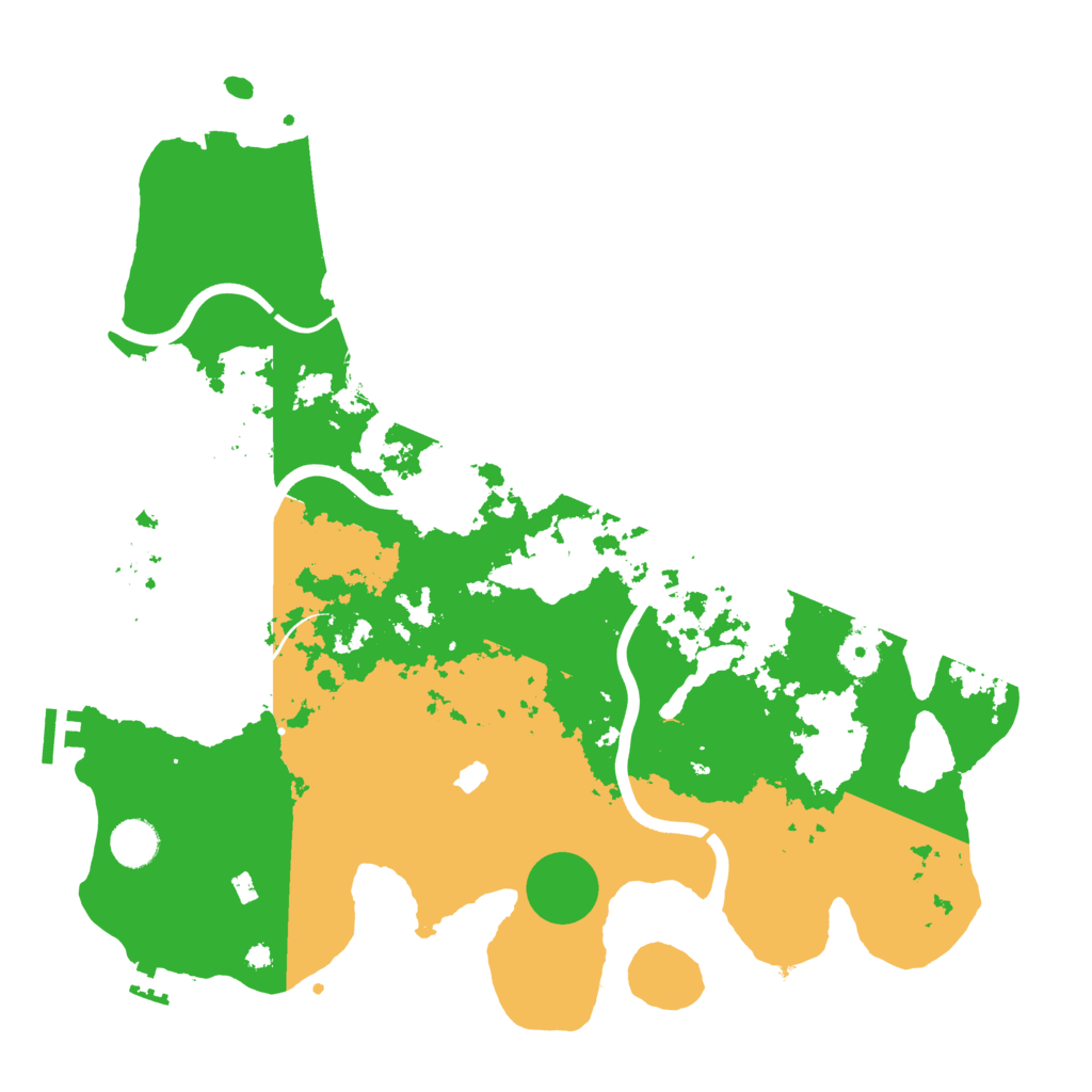 Biome Rust Map: Procedural Map, Size: 4000, Seed: 1891585128