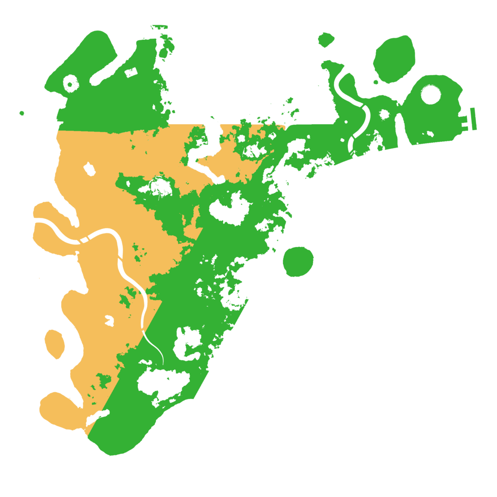 Biome Rust Map: Procedural Map, Size: 4500, Seed: 694657594
