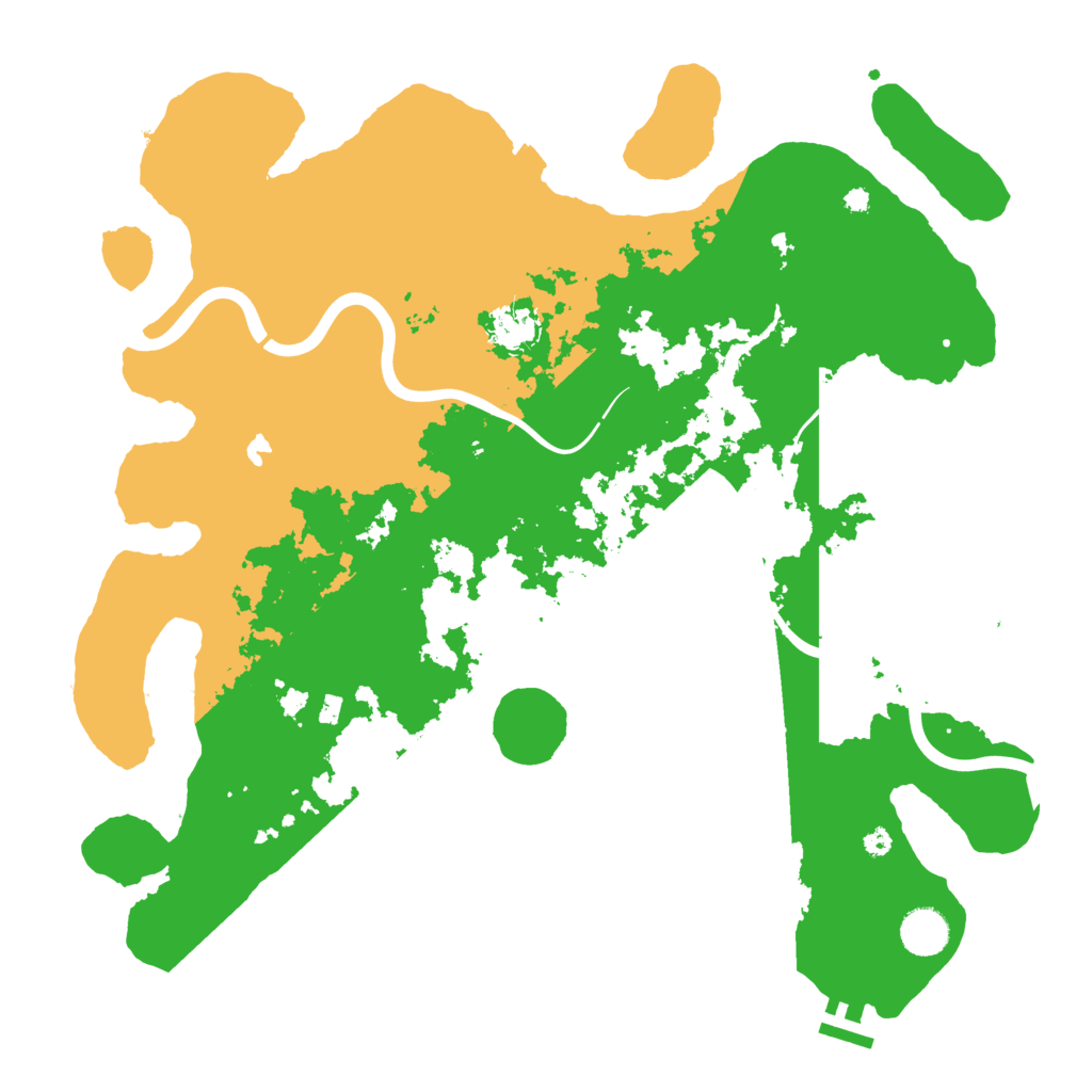 Biome Rust Map: Procedural Map, Size: 4000, Seed: 833761580