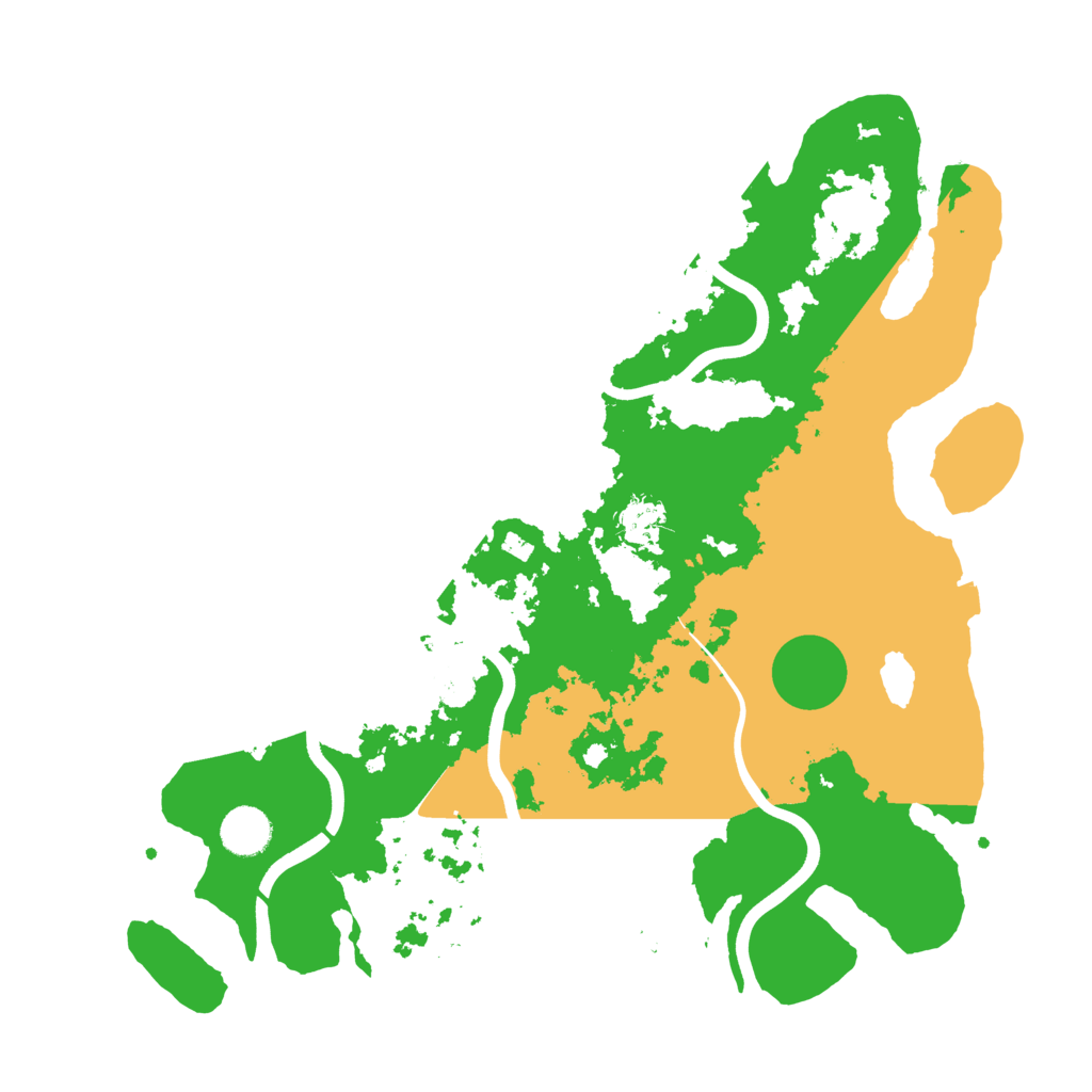 Biome Rust Map: Procedural Map, Size: 3850, Seed: 1571256173