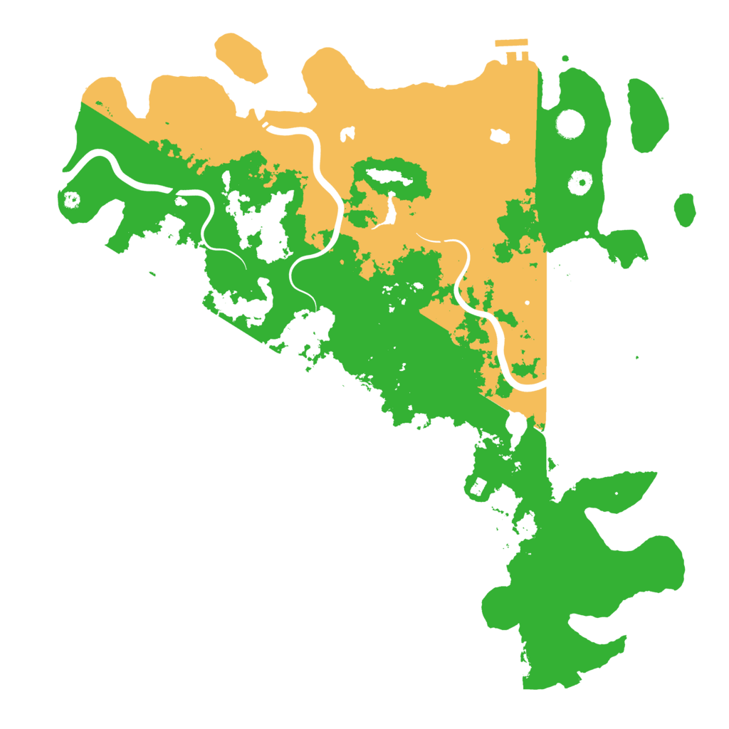 Biome Rust Map: Procedural Map, Size: 4500, Seed: 650589866