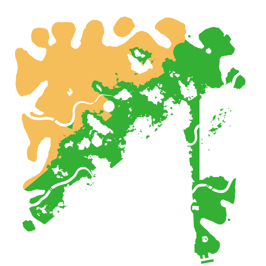 Biome Rust Map: Procedural Map, Size: 4250, Seed: 1886825024