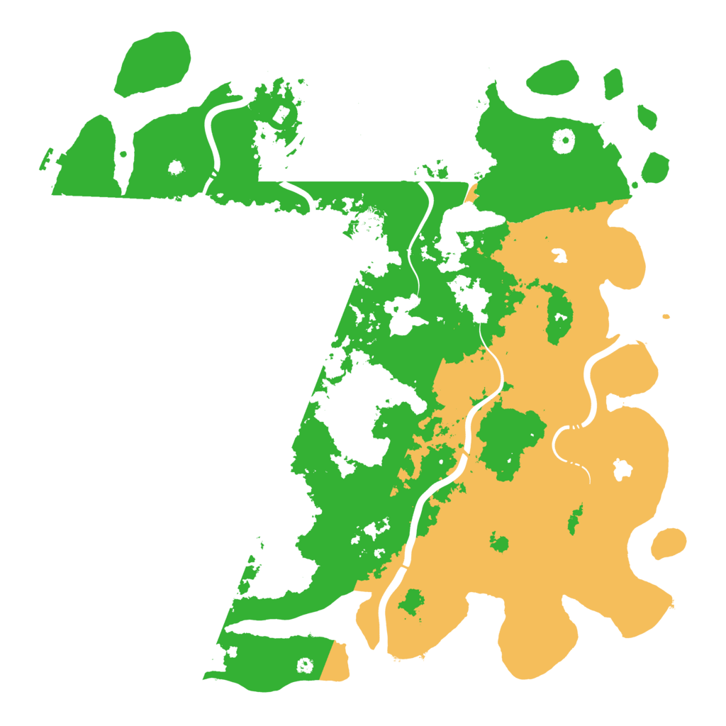 Biome Rust Map: Procedural Map, Size: 4500, Seed: 1088503263