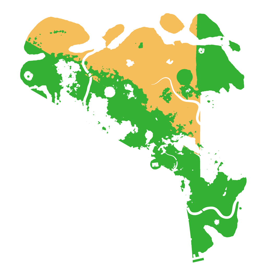 Biome Rust Map: Procedural Map, Size: 4500, Seed: 1103253728