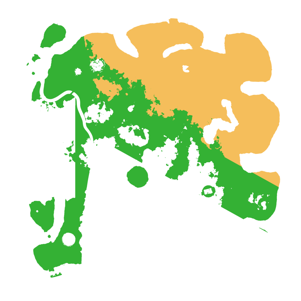 Biome Rust Map: Procedural Map, Size: 4000, Seed: 832987479
