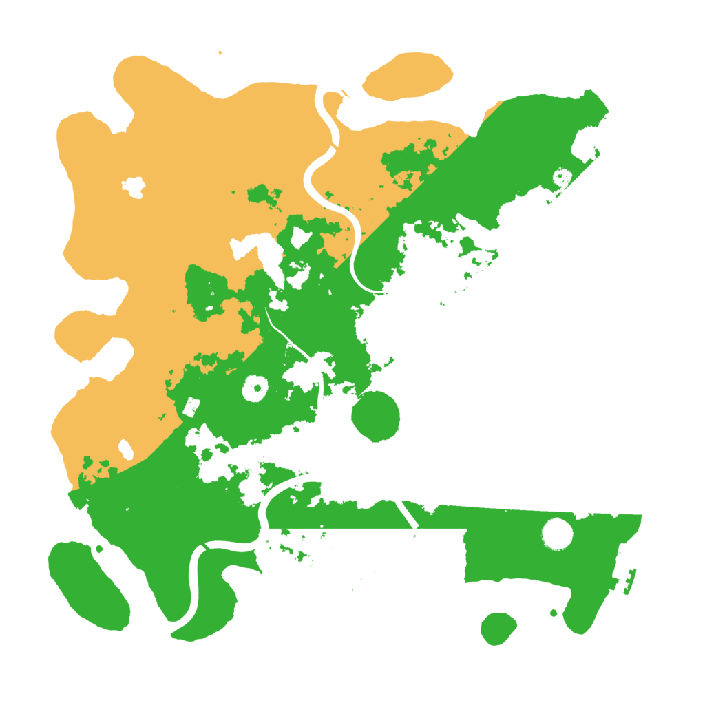 Biome Rust Map: Procedural Map, Size: 4000, Seed: 597656504