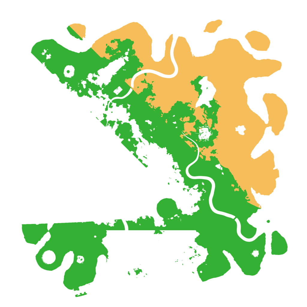 Biome Rust Map: Procedural Map, Size: 4000, Seed: 1468619596