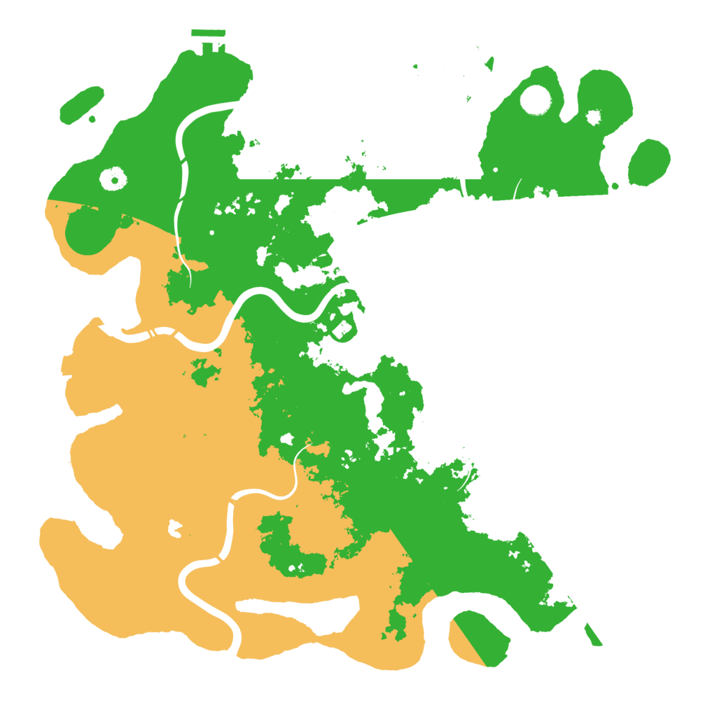 Biome Rust Map: Procedural Map, Size: 4250, Seed: 115835333