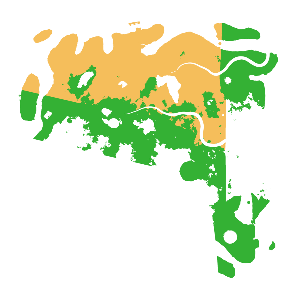 Biome Rust Map: Procedural Map, Size: 4000, Seed: 1491281947