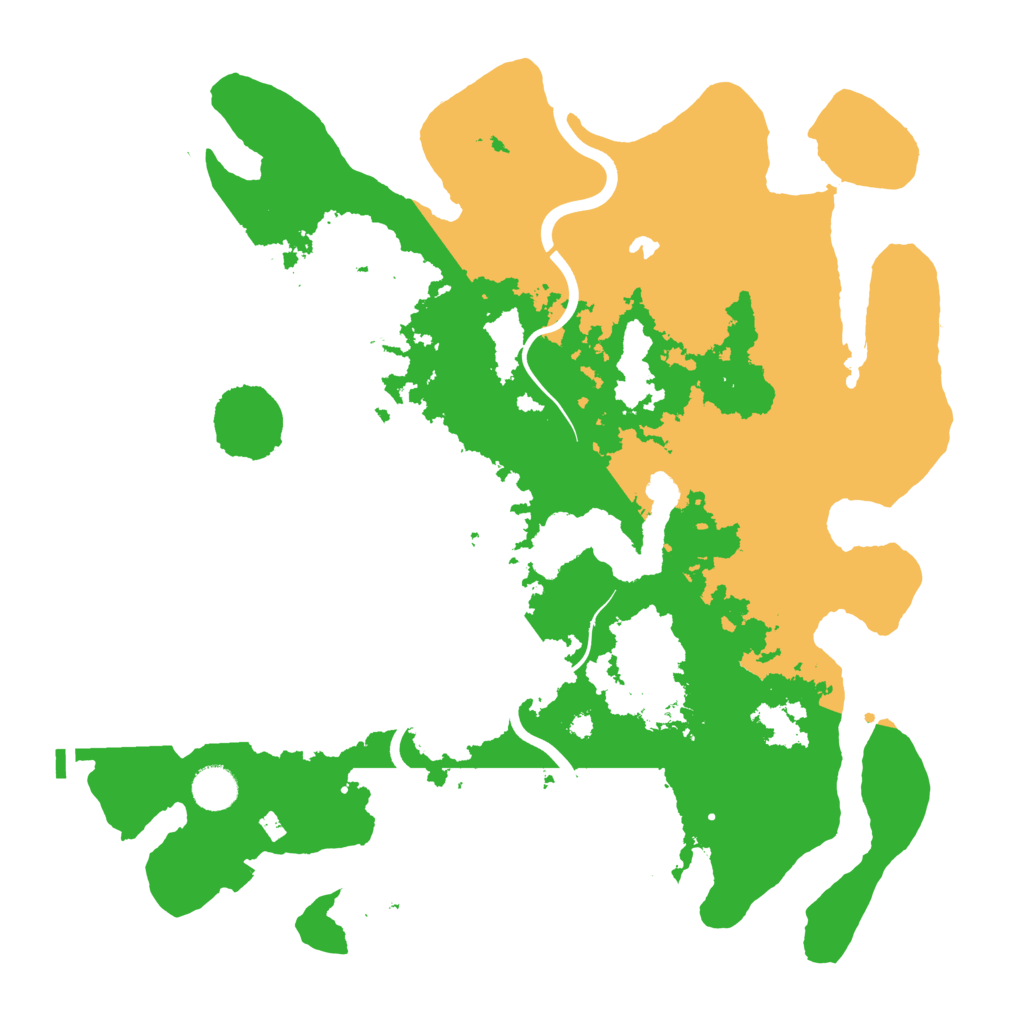 Biome Rust Map: Procedural Map, Size: 4000, Seed: 2654600