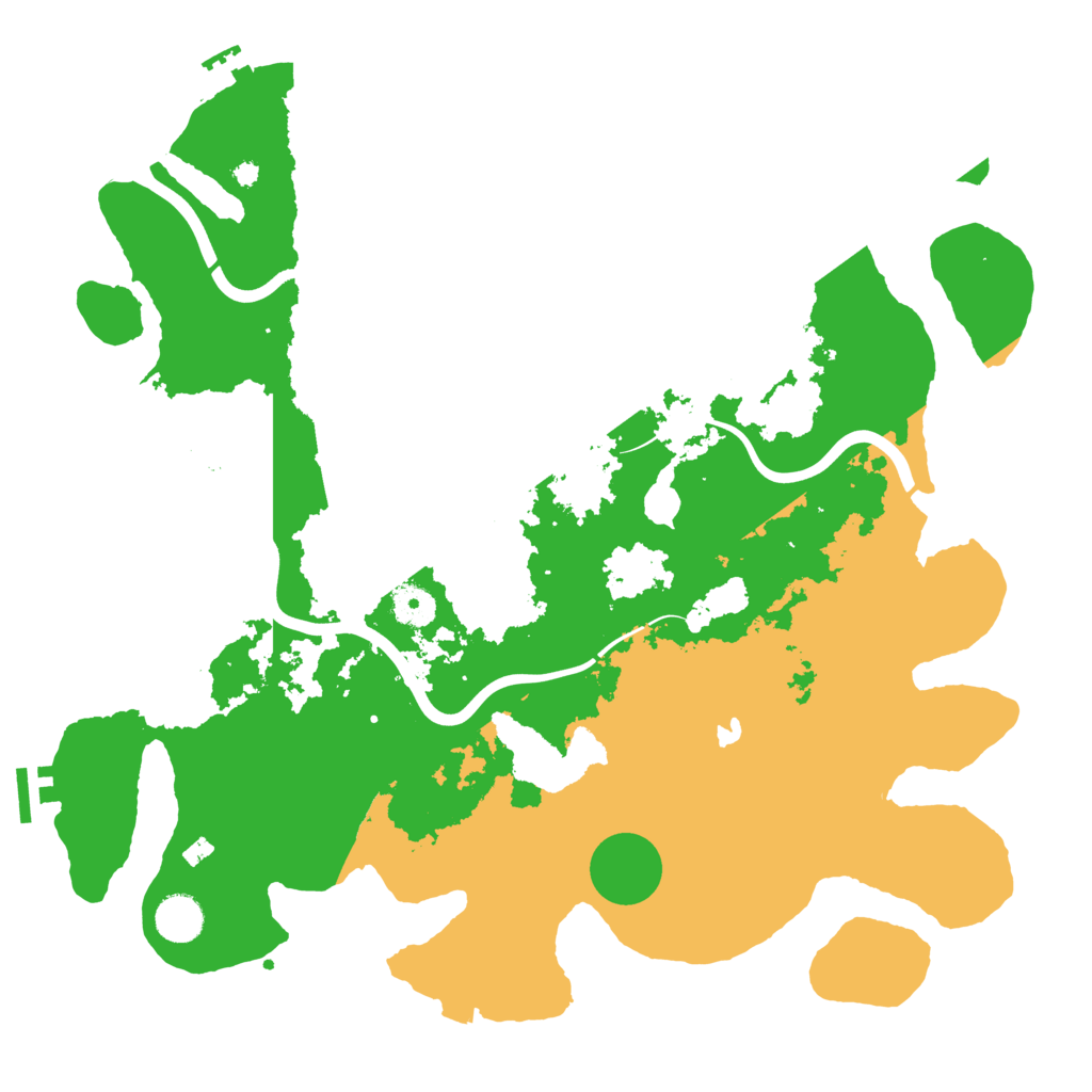 Biome Rust Map: Procedural Map, Size: 4000, Seed: 1106371107
