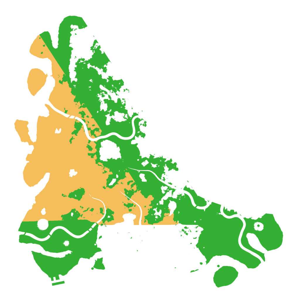 Biome Rust Map: Procedural Map, Size: 4800, Seed: 1879883411