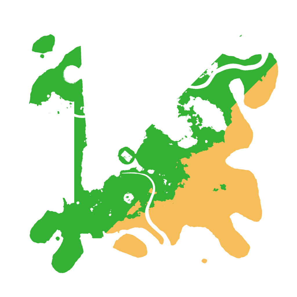 Biome Rust Map: Procedural Map, Size: 3000, Seed: 845438878