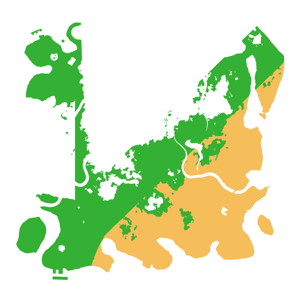 Biome Rust Map: Procedural Map, Size: 4000, Seed: 1141843735