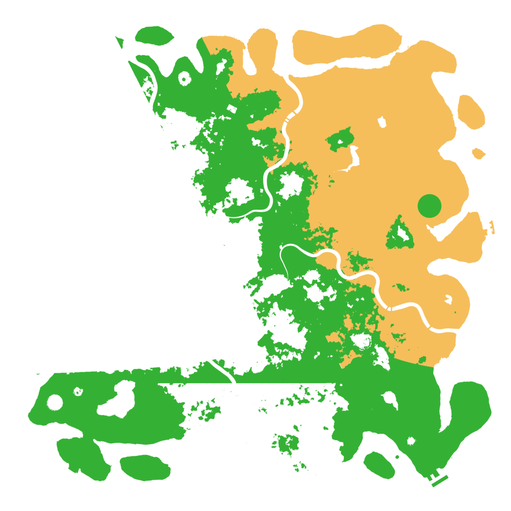 Biome Rust Map: Procedural Map, Size: 5700, Seed: 924387741