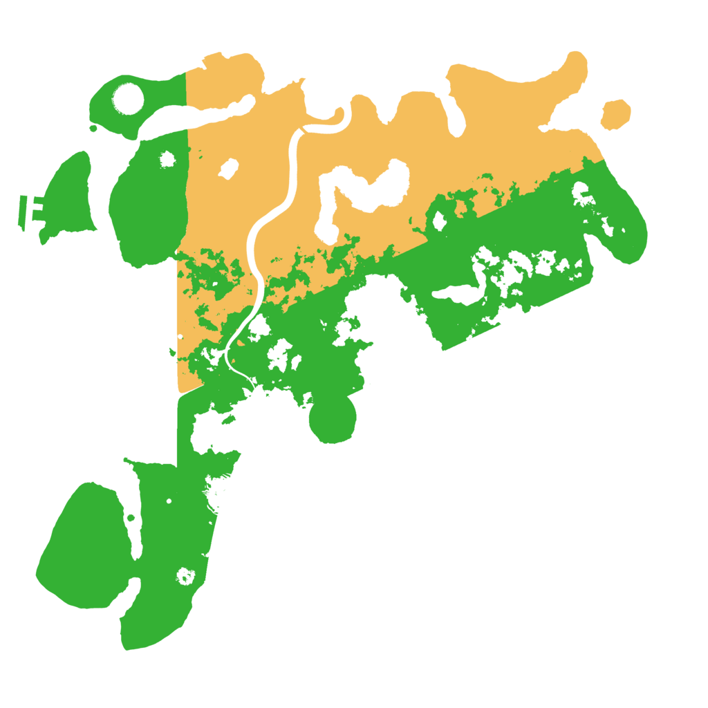 Biome Rust Map: Procedural Map, Size: 4000, Seed: 152670066