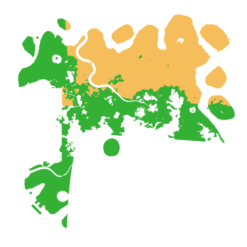 Biome Rust Map: Procedural Map, Size: 4000, Seed: 1152449688