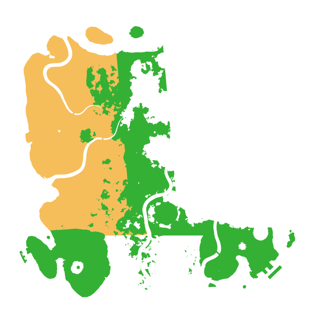 Biome Rust Map: Procedural Map, Size: 3750, Seed: 12344748