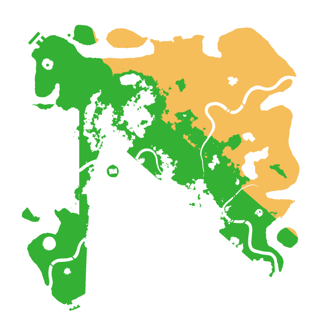 Biome Rust Map: Procedural Map, Size: 4250, Seed: 464951263