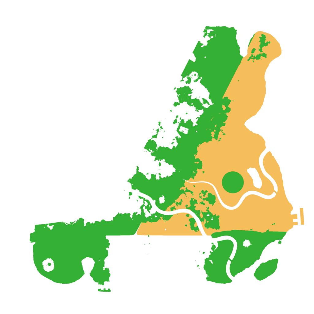 Biome Rust Map: Procedural Map, Size: 3800, Seed: 1623684269
