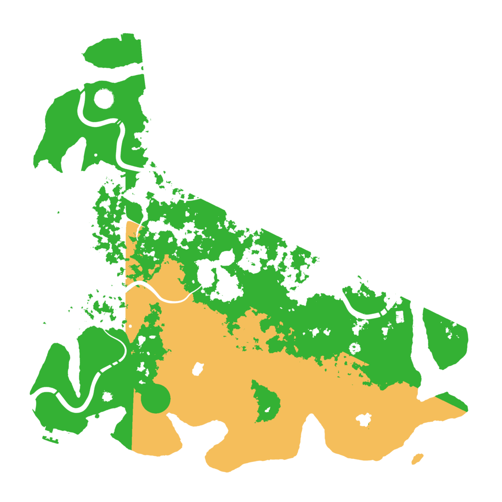 Biome Rust Map: Procedural Map, Size: 4500, Seed: 1010306407