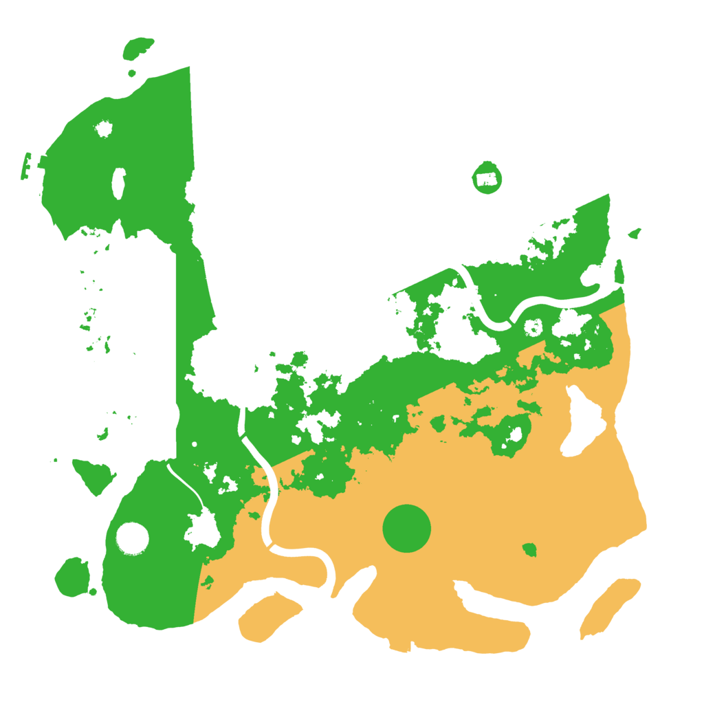 Biome Rust Map: Procedural Map, Size: 3850, Seed: 965877888