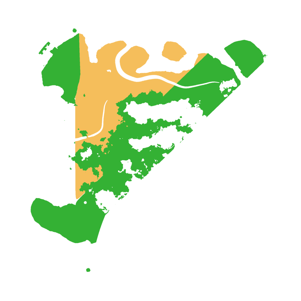 Biome Rust Map: Procedural Map, Size: 3000, Seed: 31994