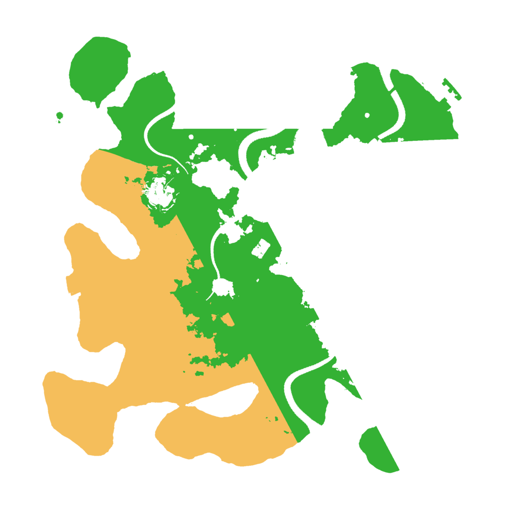 Biome Rust Map: Procedural Map, Size: 3000, Seed: 1597246037