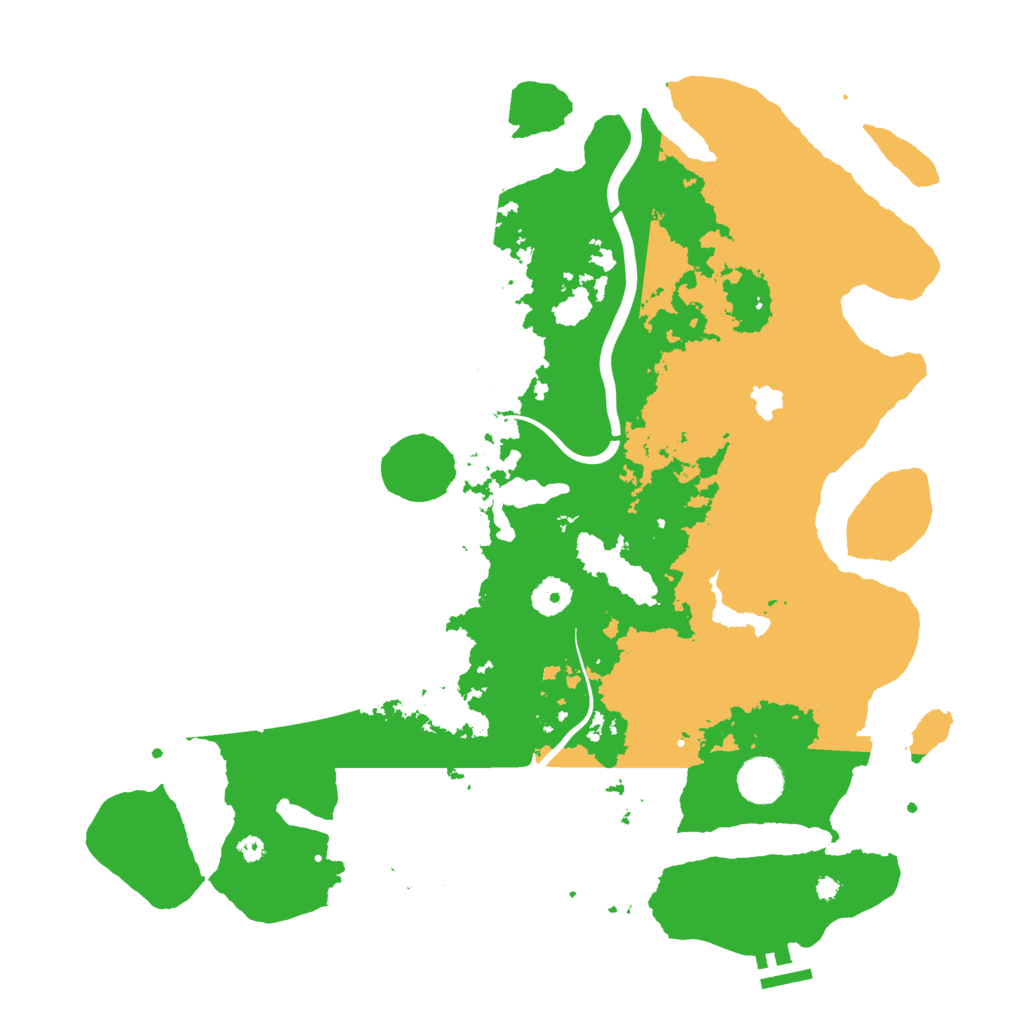 Biome Rust Map: Procedural Map, Size: 4000, Seed: 748374812