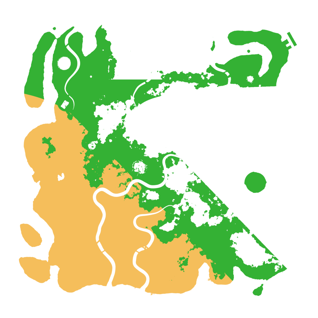 Biome Rust Map: Procedural Map, Size: 4250, Seed: 1055057441