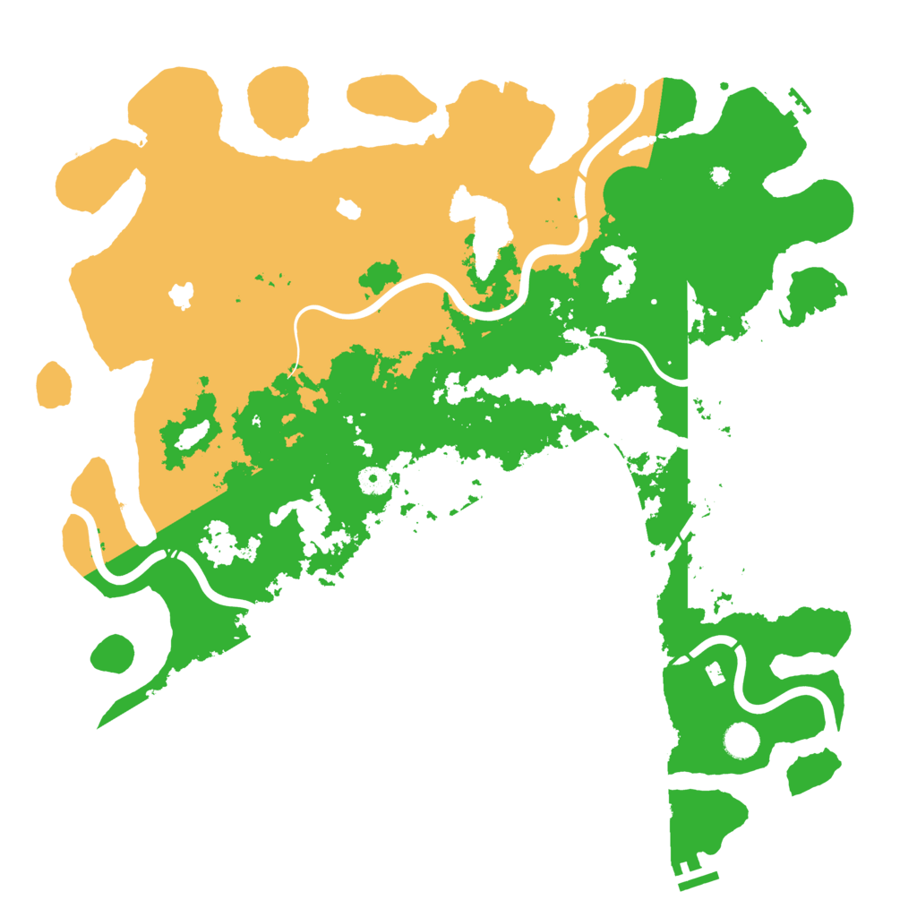 Biome Rust Map: Procedural Map, Size: 4500, Seed: 267