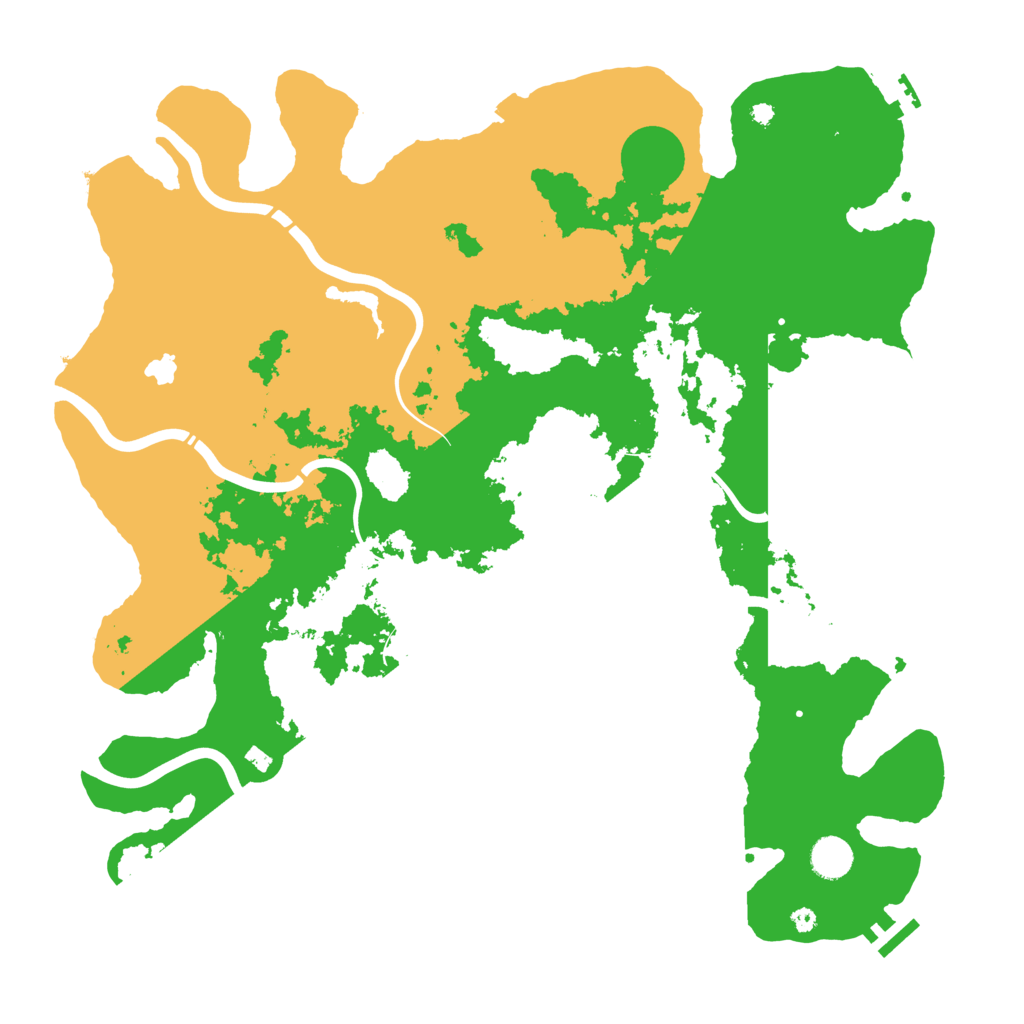 Biome Rust Map: Procedural Map, Size: 4250, Seed: 1679822979
