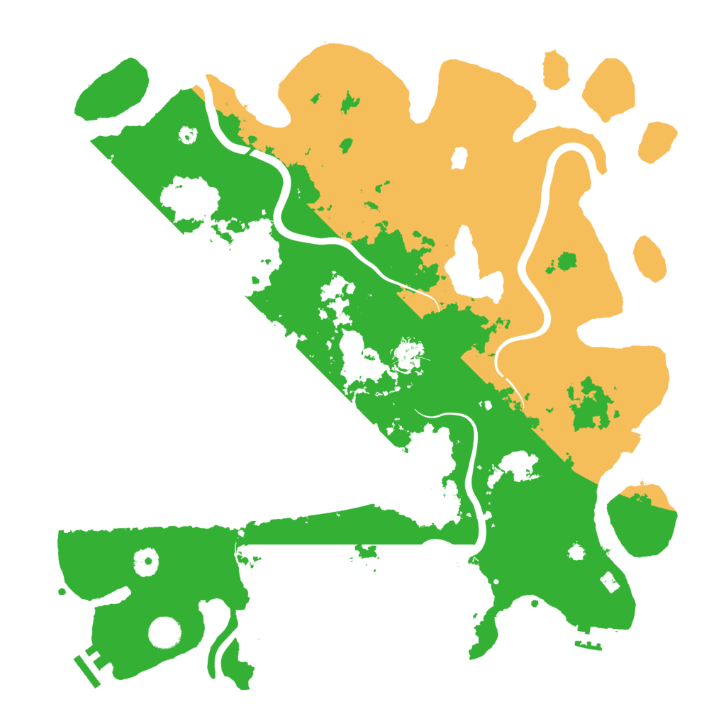 Biome Rust Map: Procedural Map, Size: 4000, Seed: 202603062