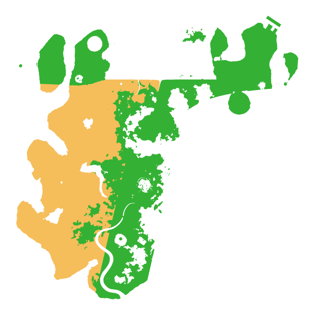 Biome Rust Map: Procedural Map, Size: 4000, Seed: 713865318